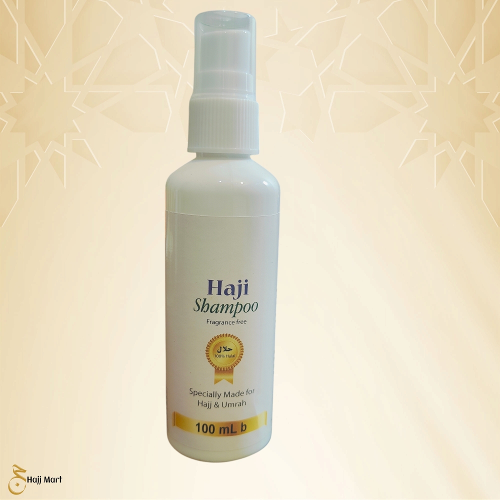 Fragnance Free Hajj Shampoo 100/60 mL
