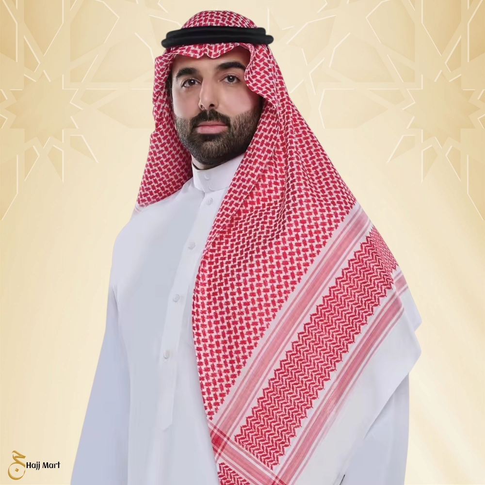 Men Headscarf Shemagh With Belt