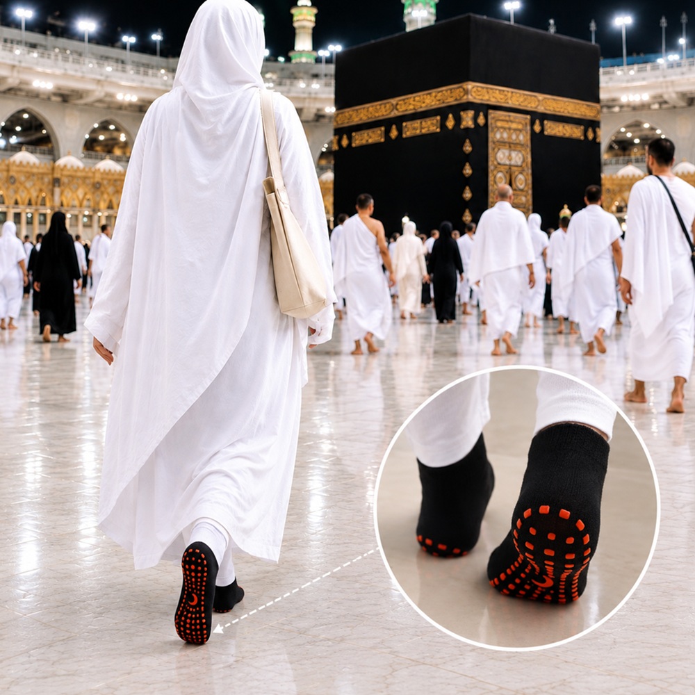 Grip Non Slip Tawaf Socks Adutlt | Kids