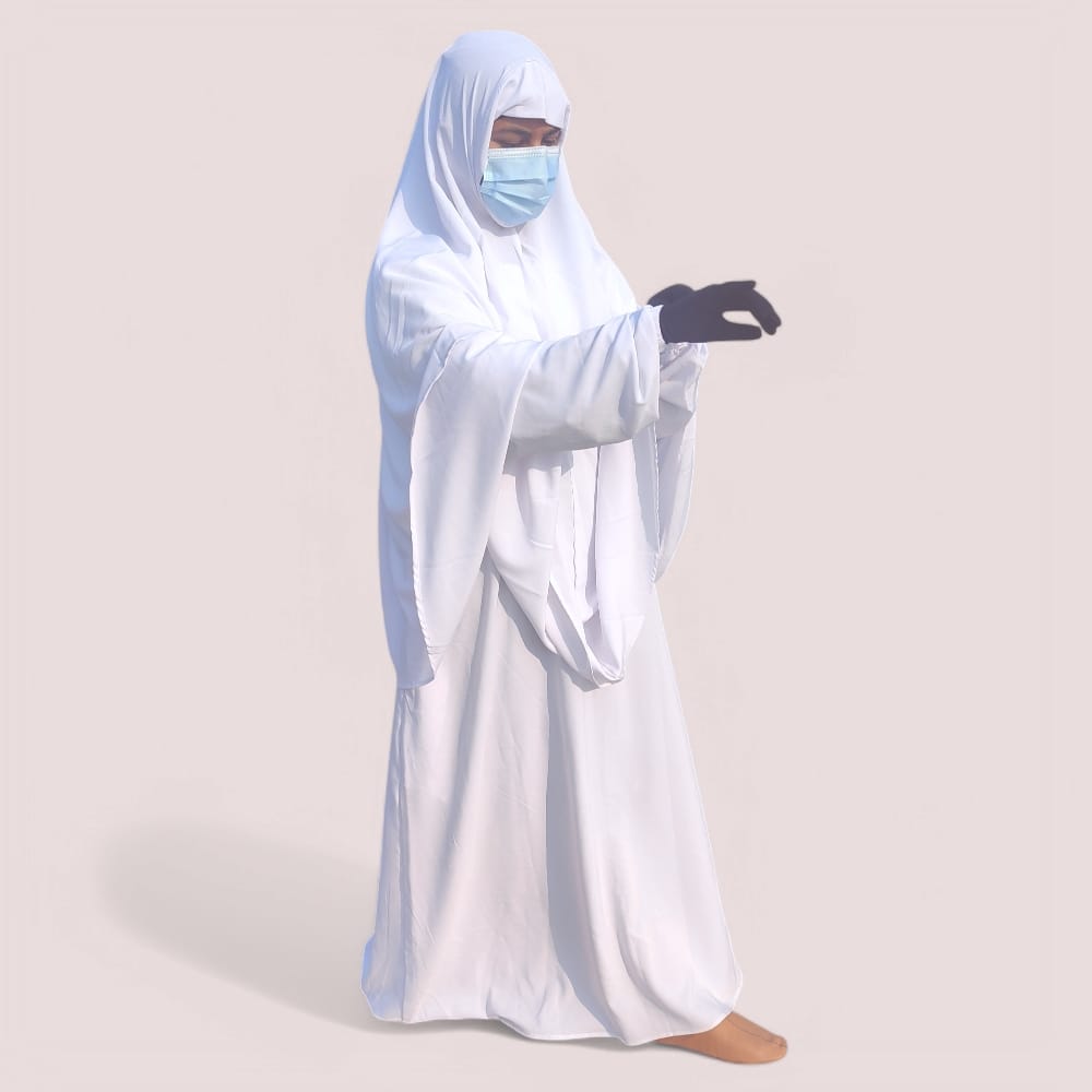 Women Hajj Umrah Borka With Hijab