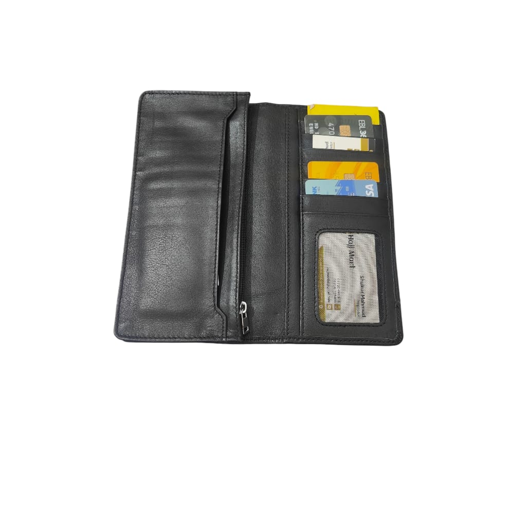 Hazi Genuine Leather Long Wallet